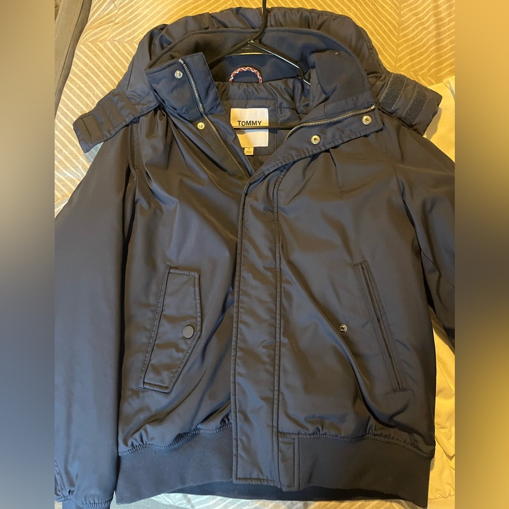 Tommy Hilfiger Dark Blue Puffer Jacket